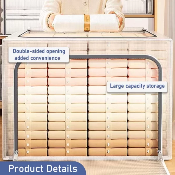 clear plastic storage box with lid