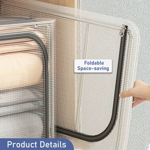 clear plastic storage box with lid