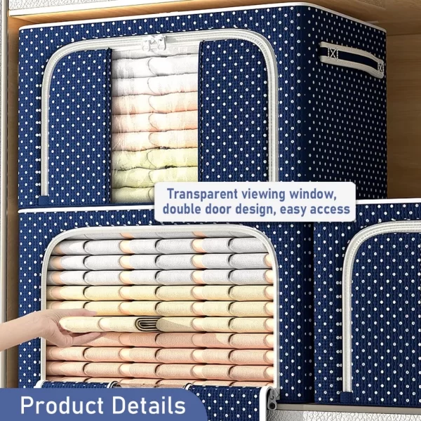 foldable fabric storage box