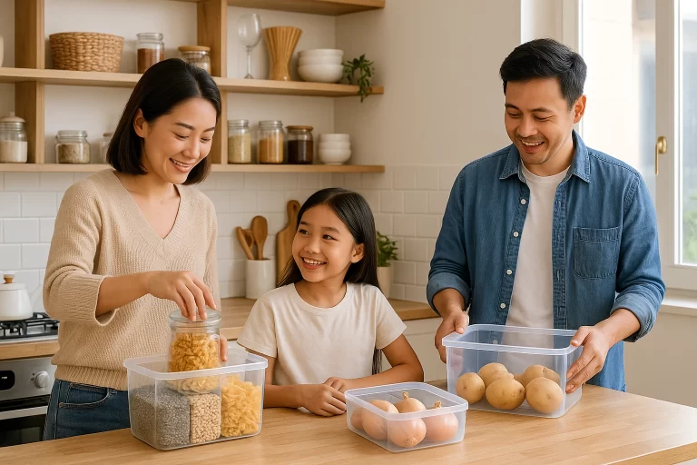 kotak simpanan dapur Malaysia