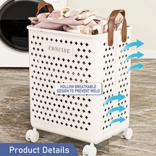 foldable laundry basket for dirty clothes