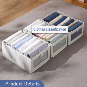 foldable clothes storage box