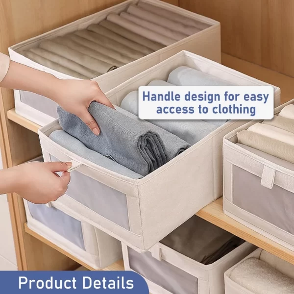 foldable clothes storage box