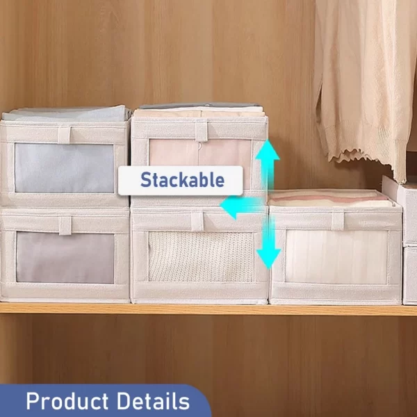 foldable clothes storage box