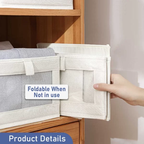 foldable clothes storage box