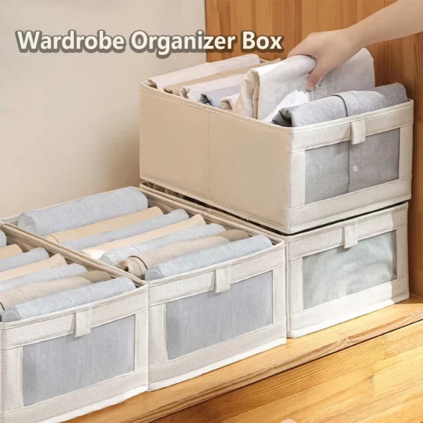 foldable clothes storage box