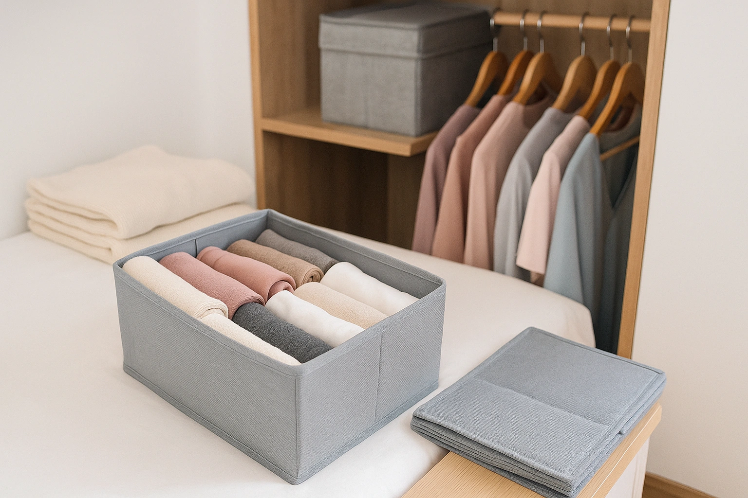 wardrobe organizer box Malaysia