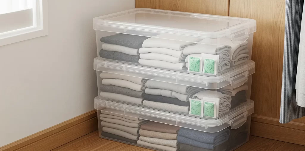 plastic storage box Malaysia protecting items from humidity